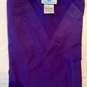 SB Scrubs Women's Top in Rich Purple